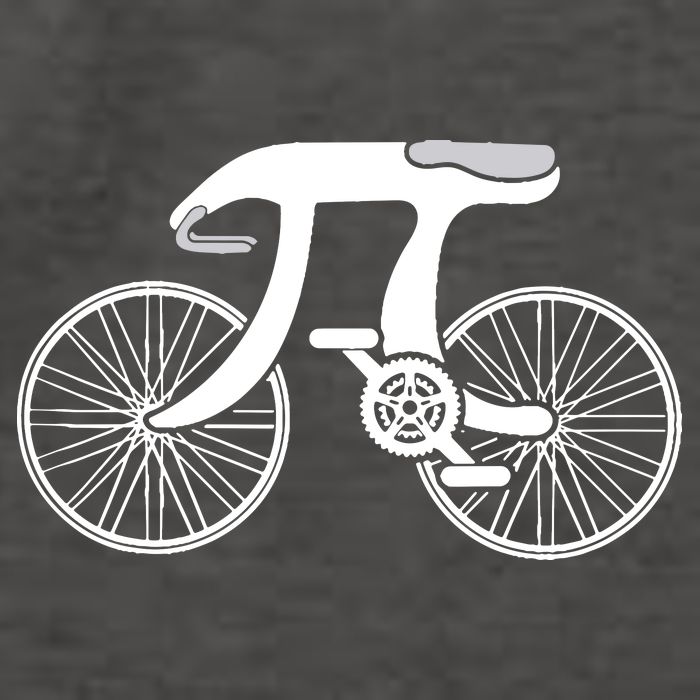 Pi Day Pi Cycle Bicycle Bike Math Symbol 3 14 Cyclist Pun Vector Backpack