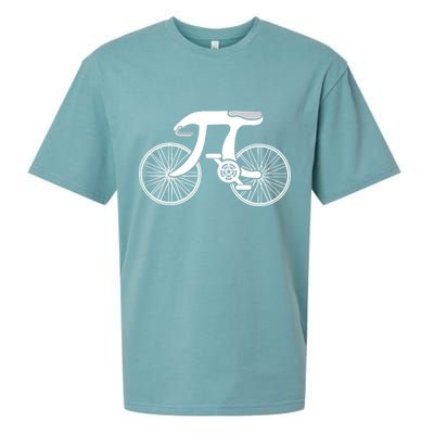 Pi Day Pi Cycle Bicycle Bike Math Symbol 3 14 Cyclist Pun Sueded Cloud Jersey T-Shirt