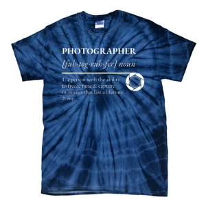 Photographer Definition Tie-Dye T-Shirt