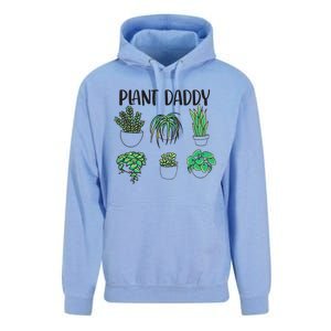 Plant Daddy Plant Lover Gardener Unisex Surf Hoodie