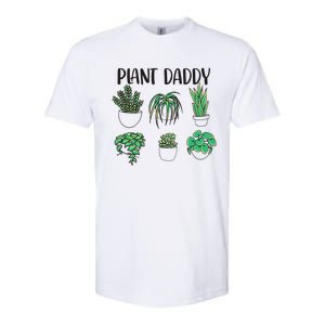 Plant Daddy Plant Lover Gardener Softstyle CVC T-Shirt