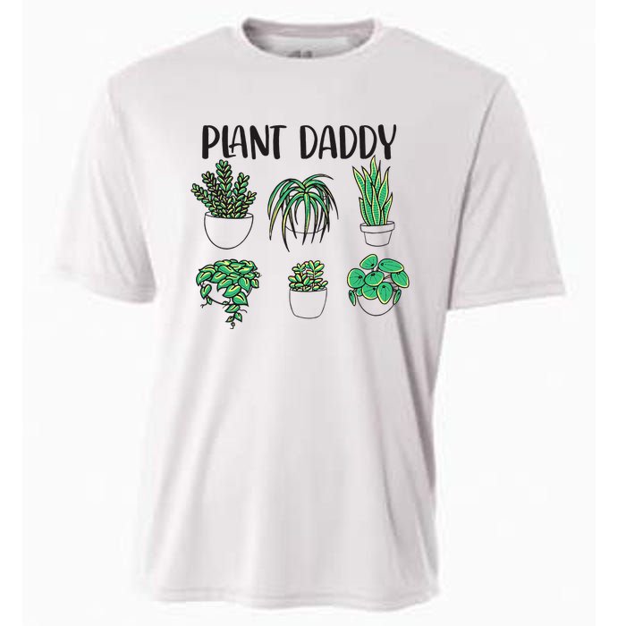 Plant Daddy Plant Lover Gardener Cooling Performance Crew T-Shirt