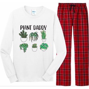 Plant Daddy Plant Lover Gardener Long Sleeve Pajama Set