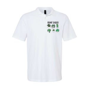 Plant Daddy Plant Lover Gardener Softstyle Adult Sport Polo