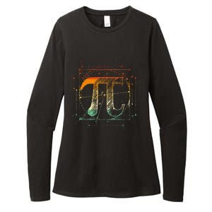 Pi Day Pi Symbol Funny Math Teacher Womens CVC Long Sleeve Shirt