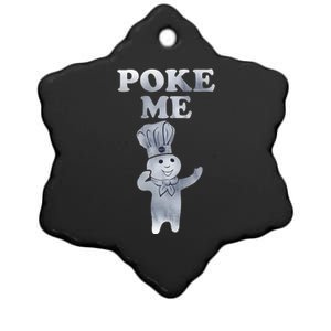 Pillsbury Doughboy Poke Me Costume Ceramic Star Ornament