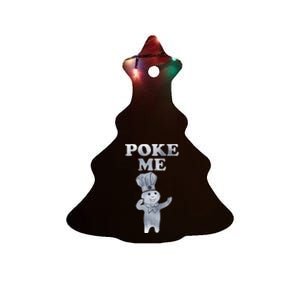 Pillsbury Doughboy Poke Me Costume Ceramic Tree Ornament