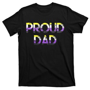 Proud Dad Pride Flag Lgbt T-Shirt