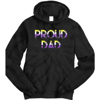 Proud Dad Pride Flag Lgbt Tie Dye Hoodie