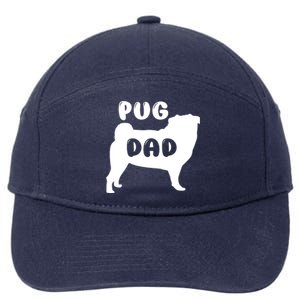 Pug Dad 7-Panel Snapback Hat