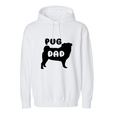 Pug Dad Garment-Dyed Fleece Hoodie