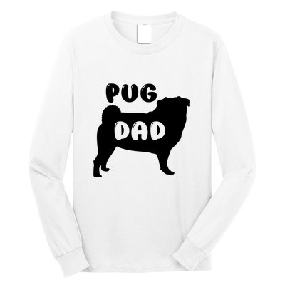 Pug Dad Long Sleeve Shirt