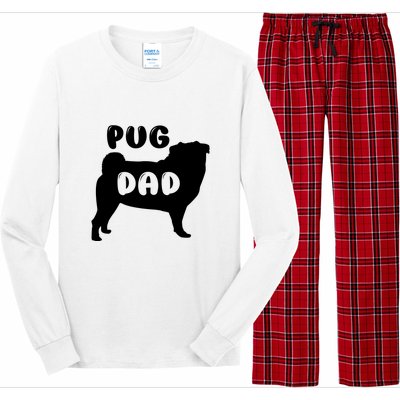 Pug Dad Long Sleeve Pajama Set