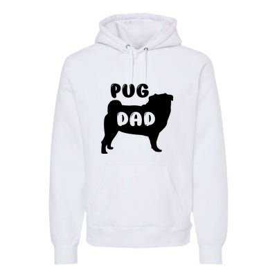 Pug Dad Premium Hoodie