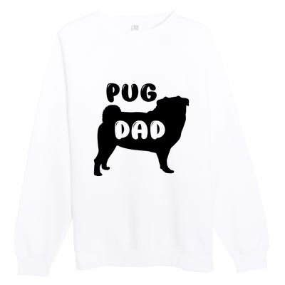 Pug Dad Premium Crewneck Sweatshirt