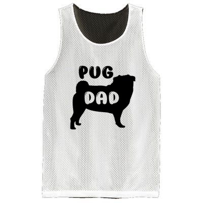 Pug Dad Mesh Reversible Basketball Jersey Tank