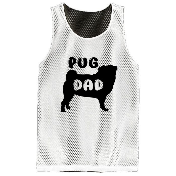 Pug Dad Mesh Reversible Basketball Jersey Tank