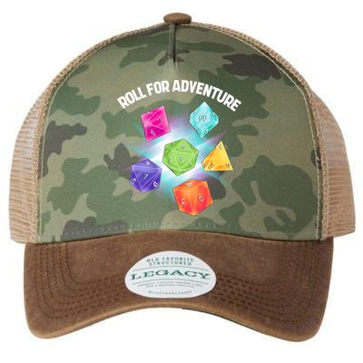 Polyhedral Dice Legacy Tie Dye Trucker Hat
