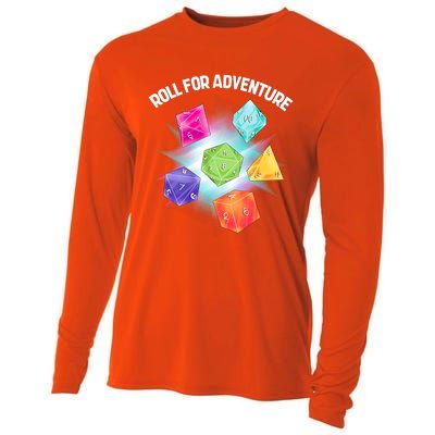 Polyhedral Dice Cooling Performance Long Sleeve Crew