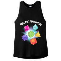 Polyhedral Dice Ladies PosiCharge Tri-Blend Wicking Tank