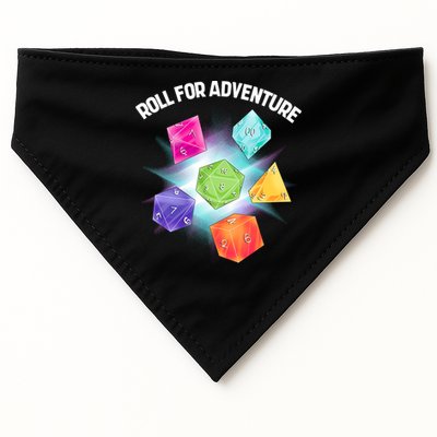 Polyhedral Dice USA-Made Doggie Bandana