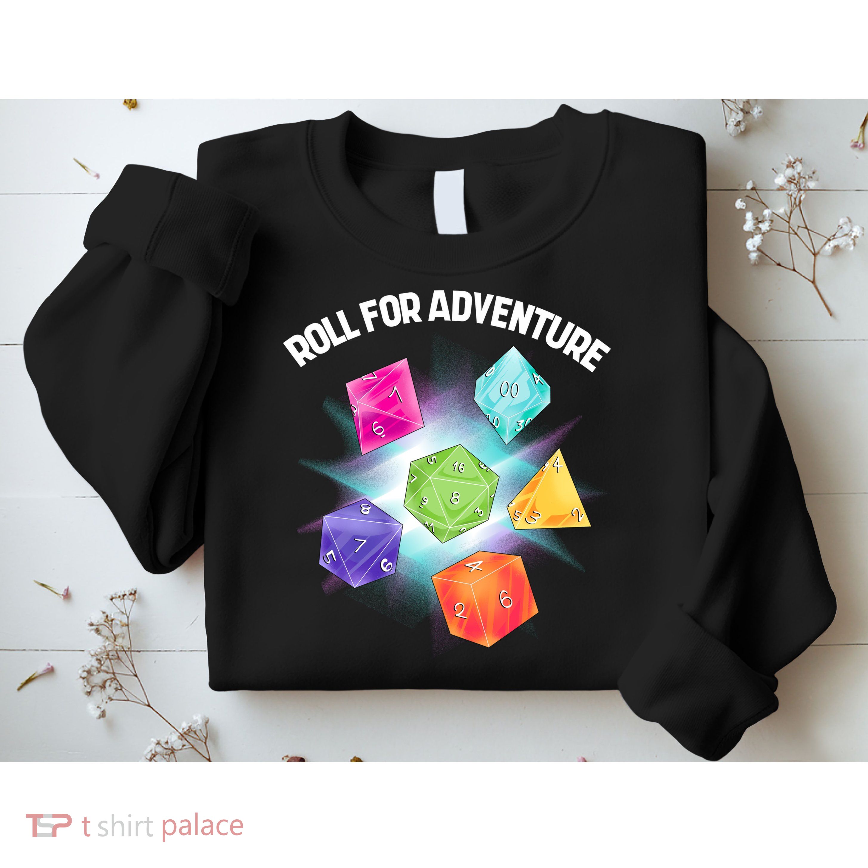 Polyhedral Dice Sweatshirt