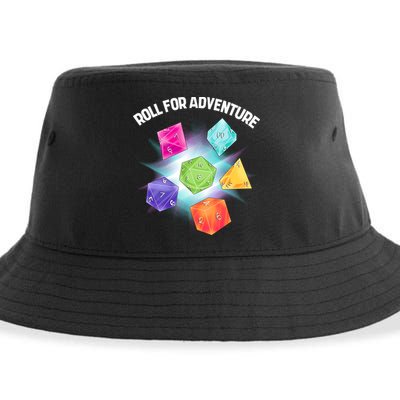 Polyhedral Dice Sustainable Bucket Hat