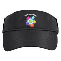 Polyhedral Dice Adult Drive Performance Visor