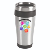 Polyhedral Dice 16oz Travel Tumbler