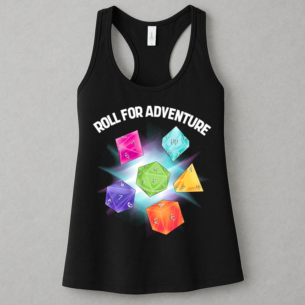 Polyhedral Dice Womens Tank Top