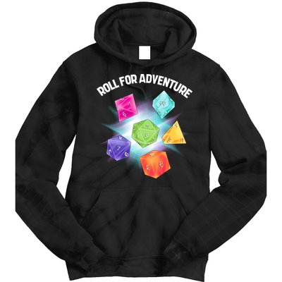 Polyhedral Dice Tie Dye Hoodie