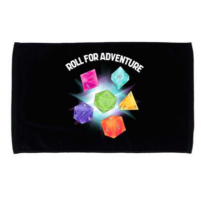 Polyhedral Dice Microfiber Hand Towel