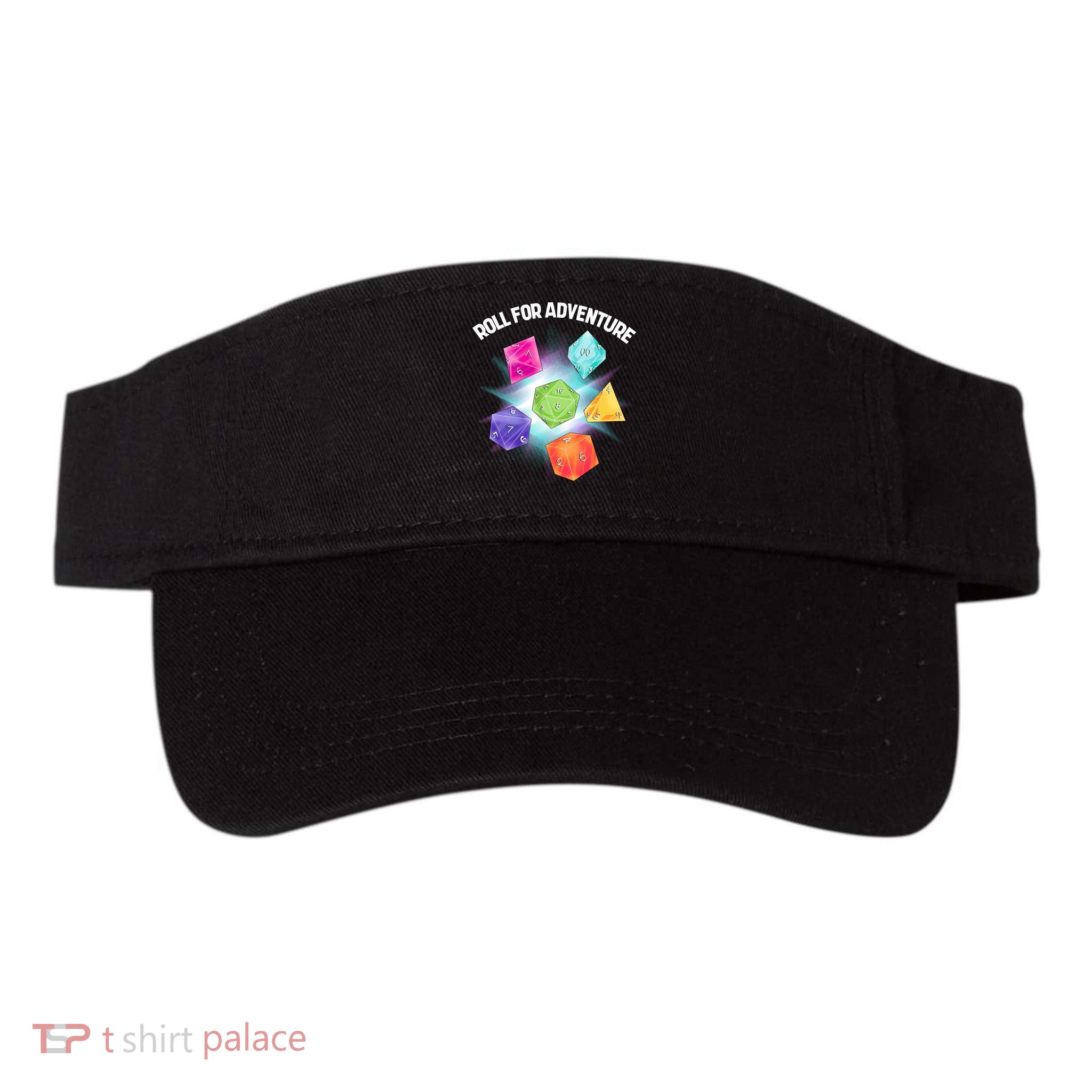 Polyhedral Dice Valucap Bio-Washed Visor