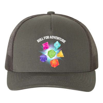 Polyhedral Dice Yupoong Adult 5-Panel Trucker Hat