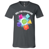 Polyhedral Dice V-Neck T-Shirt