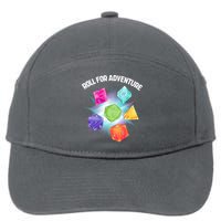 Polyhedral Dice 7-Panel Snapback Hat