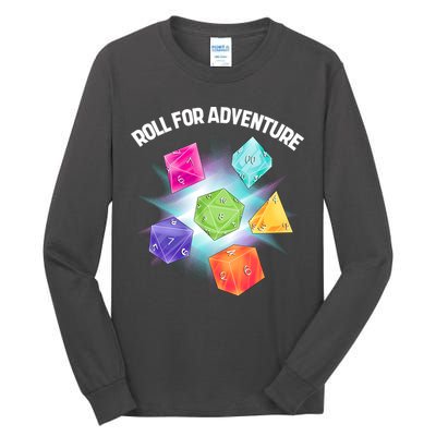 Polyhedral Dice Tall Long Sleeve T-Shirt