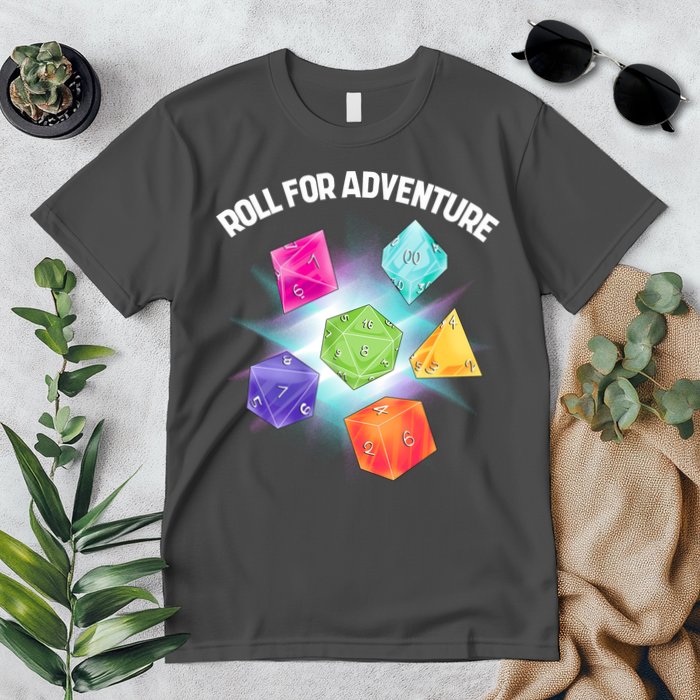 Polyhedral Dice Premium T-Shirt