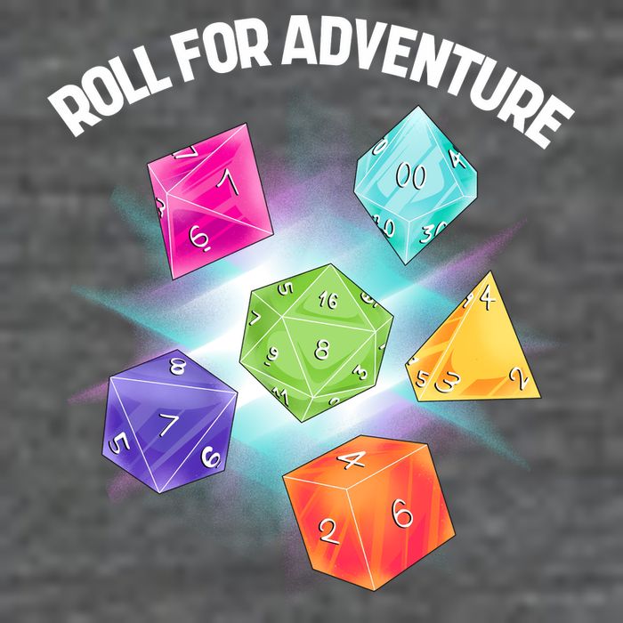 Polyhedral Dice Premium T-Shirt