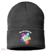 Polyhedral Dice Sustainable Knit Beanie