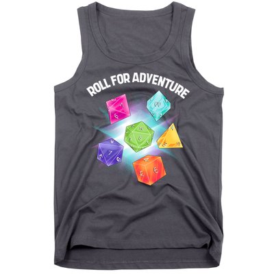 Polyhedral Dice Tank Top