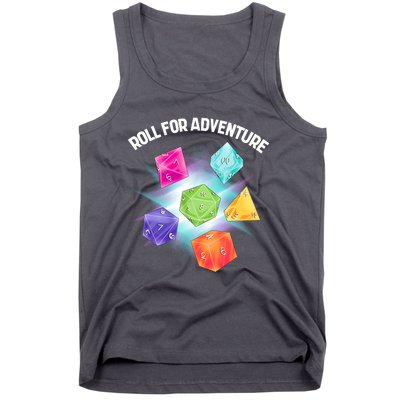 Polyhedral Dice Tank Top