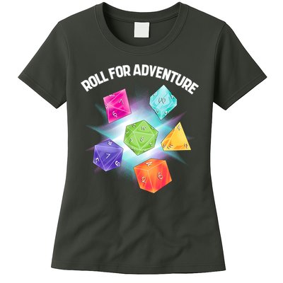 Polyhedral Dice Womens T-Shirt
