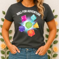 Polyhedral Dice Womens T-Shirt
