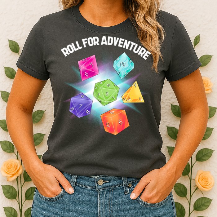 Polyhedral Dice Womens T-Shirt