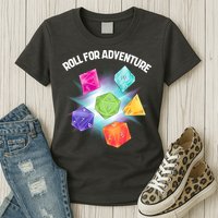 Polyhedral Dice Womens T-Shirt