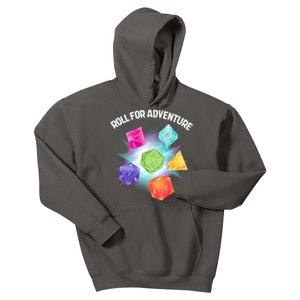 Polyhedral Dice Kids Hoodie