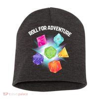 Polyhedral Dice Short Acrylic Beanie