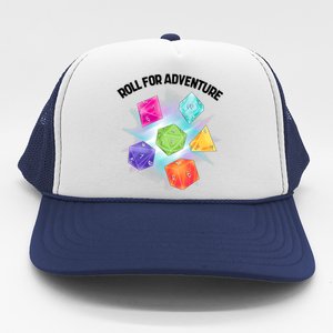 Polyhedral Dice Trucker Hat