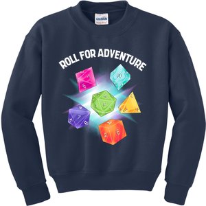 Polyhedral Dice Kids Sweatshirt